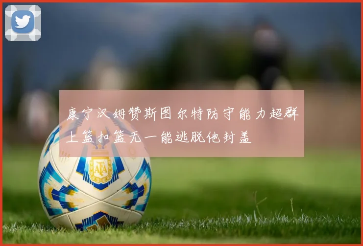康宁汉姆赞斯图尔特防守能力超群上篮扣篮无一能逃脱他封盖